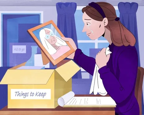 Organize while you work and take your time: key steps to emptying a relative’s house after their passing